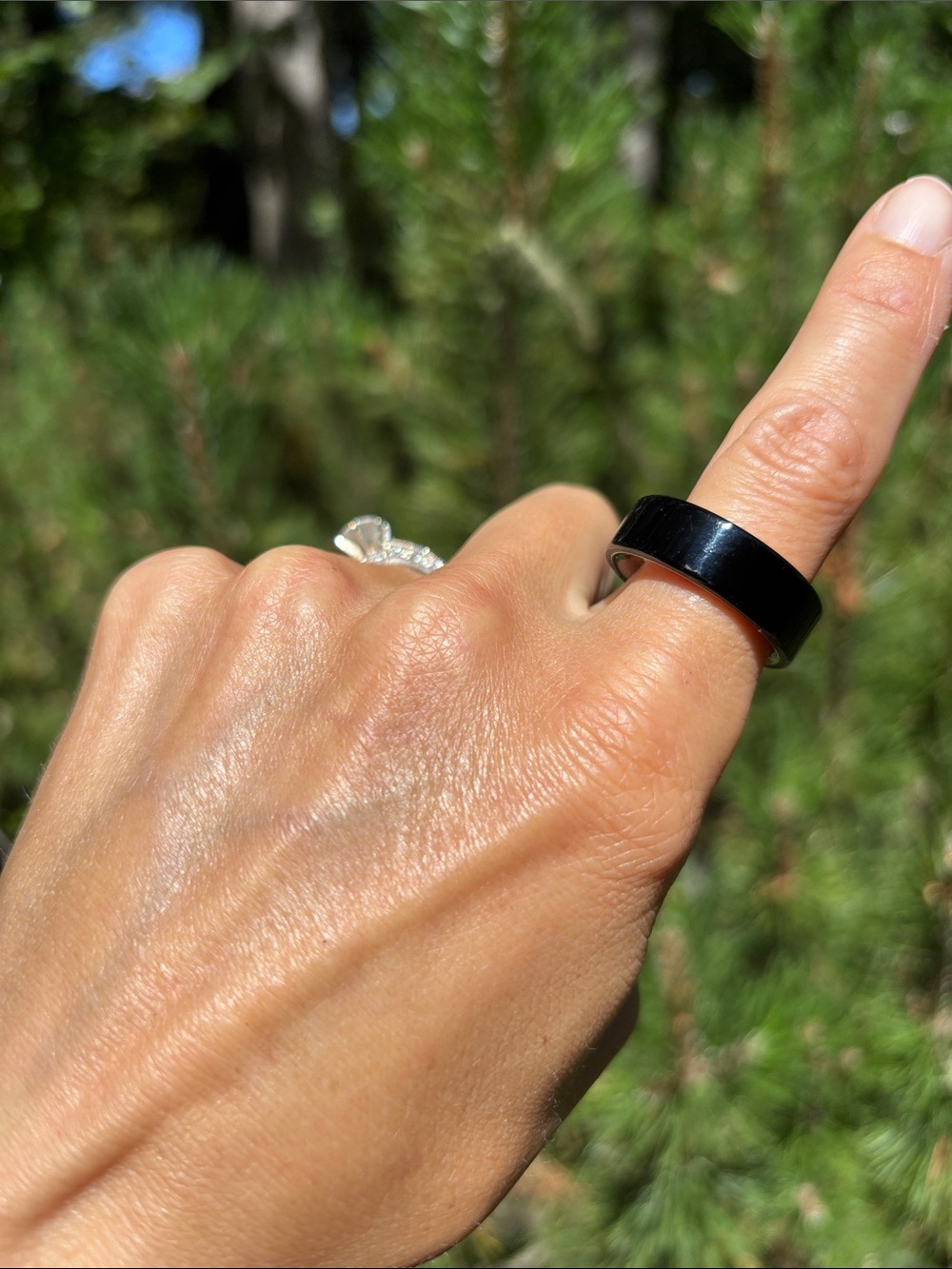 Oura Ring 4 - Black midnight size 11 - Picture 6 of 10